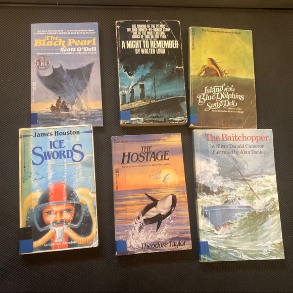 BULK 23 Books Teachers Library Ocean Sea Fiction NonFiction Class Set Multiples - Picture 10 of 13